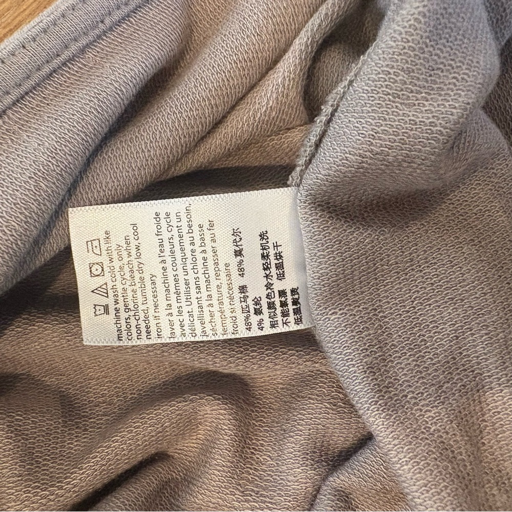 NWT Barefoot Dreams Malibu Collection Luxe Lounge Skirt w/Slit Beach Rock - Picture 6 of 7